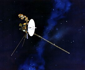 «Вояджер-2» в космосе (рисунок)