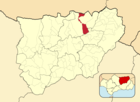 Расположение муниципалитета Кастельяр-дель-Кондадо на карте провинции