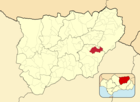 Расположение муниципалитета Ла-Ируэла на карте провинции