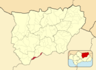 Расположение муниципалитета Ноалехо на карте провинции