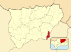 Расположение муниципалитета Посо-Алькон на карте провинции