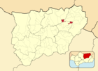 Расположение муниципалитета Сориуэла-дель-Гуадалимар на карте провинции