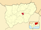 Расположение муниципалитета Торреперохиль на карте провинции