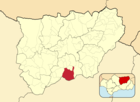 Расположение муниципалитета Уэльма на карте провинции