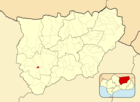 Расположение муниципалитета Хамилена на карте провинции