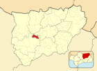 Расположение муниципалитета Вильяторрес на карте провинции