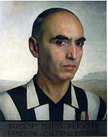 Доменико Дуранте. Автопортрет в футболке «Ювентуса», 1926—1930