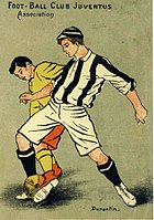 Доменико Дуранте (Дурантин). Футбольный плакат, 1903