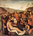 Оплакивание Христа (Положение во гроб). 1495. Палаццо Питти, Флоренция