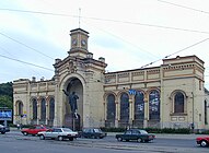 Варшавский вокзал после закрытия в 2001 г.