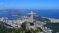Статуя и вид на Рио-де-Жанейро
