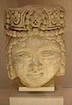 Голова мужской царской фигуры, XII–XIII века, найдена в Иране