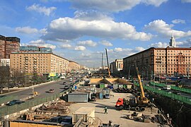 Строительство развязки, проект «Большая Ленинградка»