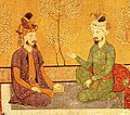 Могольский император Бабур и его наследник Хумаюн в тюрбанах