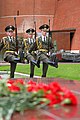 Почётный караул, Президентского полка, у Могилы Неизвестного Солдата, Москва.