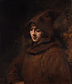 Рембрандт. «Портрет Титуса в костюме монаха»