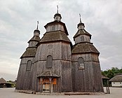Покровская сечевая церковь. Остров Хортица