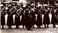 Военный оркестр бухарского эмира. Почтовая открытка анонимного издательства, после 1909