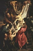 П. П. Рубенс. Снятие с креста. 1516. Холст, масло. Галерея Курто, Лондон