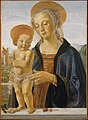 Мадонна с Младенцем. 1470, мастерская Верроккьо. Метрополитен-музей, Нью-Йорк.
