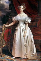 Клод-Мари Дюбюф. Луиза Мария Орлеанская, королева Бельгии. Около 1830.