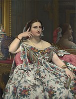 Энгр. Портрет мадам Муатесье, 1856. Национальная галерея, Лондон.