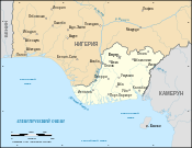 Карта Биафры