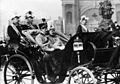 Король Кристиан X и Император Германии Вильгельм II во время визита первого в Берлин в 1913 году.