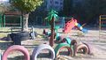Детская площадка с покрышками в г. Николаев, Украина