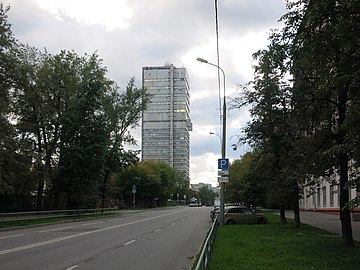 Башня Росстата, вид с востока.