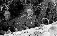 Gerd von Rundstedt with Weichs in France, June 1940