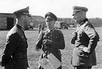 Weichs (right) in Russia during Case Blue, September 1942