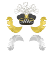 Орнамент гербов графов империи