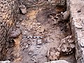 Подвал, разрушенный при пожаре в середине III в.н.э.[38]