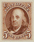 Бенджамин Франклин. США (1847)