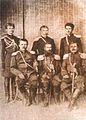 Группа офицеров 6-го Оренбургского казачьго полка ок. 1880 г.