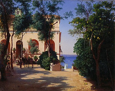 Вид в Сорренто. 1855
