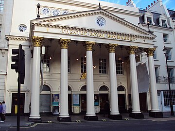 Королевский Хеймаркет театр. Вестминстер. 1821