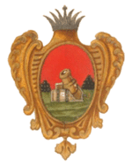 Герб Брянского ландмилицкого полка (1730 год)