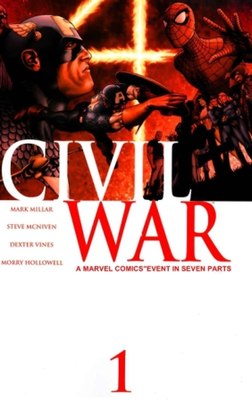 Civil War № 1 (июль 2006 года). Художник: Стив Макнивен