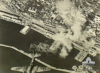 Бомбардировка британской авиации порта Фиуме в 1944 году