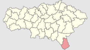 Александрово-Гайский район на карте