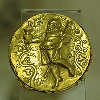 Фалера с изображением Силена. III ст. до н.э.