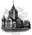 Церковь Троицы, гравюра 1885 года