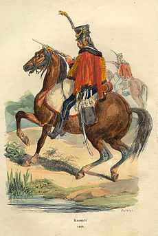 гусары, 1809 год
