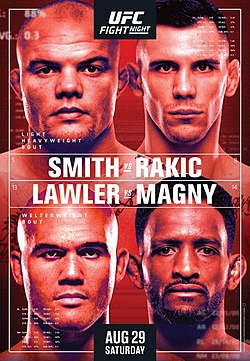 Постер UFC Fight Night: Смит - Ракич