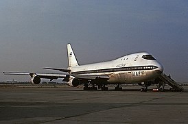 Boeing 747-131F Имперских ВВС Ирана