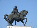 Памятник Суворову возле города Фокшани