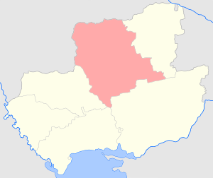 Елисаветградский уезд на карте