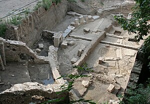 Руины амфитеатра в Сердике